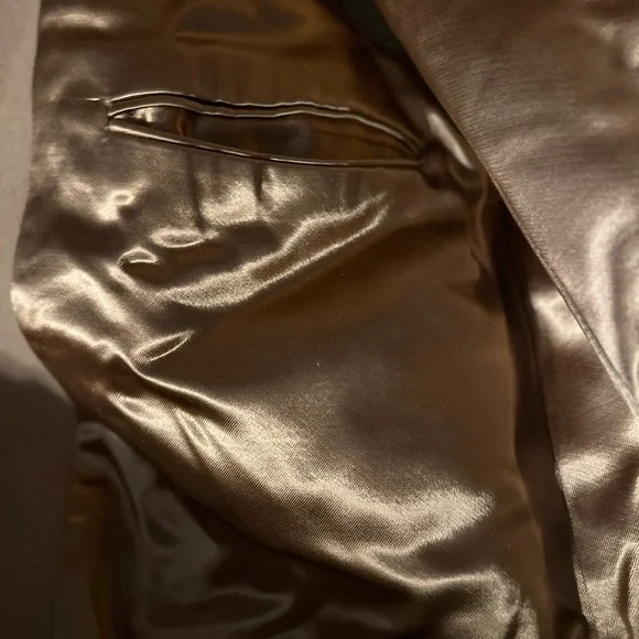 Men's Tan Double-Breasted Coat